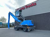 2019 Fuchs MHL350 material handler, side view