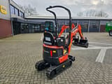 2026 Kubota U10-5 mini excavator, rear three-quarter view