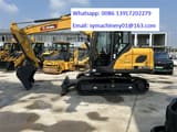 2026 XCMG XE75GA mini excavator, side profile view