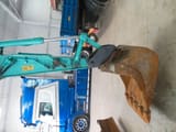 2014 Kobelco SK75SR-3E crawler excavator bucket and arm detail