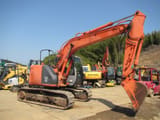 2004 Hitachi Zaxis 135USK crawler excavator, side view
