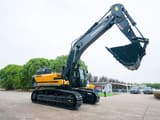 2026 Hyundai HX505L crawler excavator, side profile view