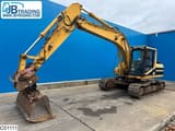 2001 Caterpillar 318B crawler excavator, side view
