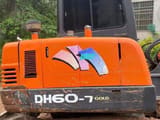 2024 Doosan DH60-7 Gold mini excavator side view
