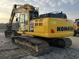 2021 Komatsu PC240LC-11 crawler excavator, rear three-quarter view
