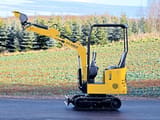 2025 APS KME08 mini excavator, side view