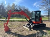 2023 Kubota KX057-4 crawler excavator, side view