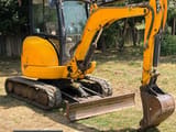 2015 JCB 8030 ZTS mini excavator, side view