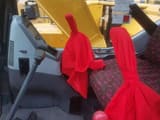 2023 Komatsu PC128US crawler excavator interior view
