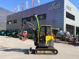 2006 Volvo ECR28 mini excavator, side view