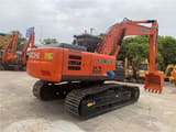 2023 Hitachi Zaxis 200 crawler excavator, rear three-quarter view