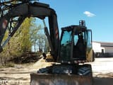 2006 Mecalac 714 MW wheel excavator, front view