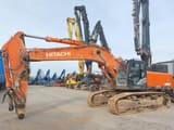 2016 Hitachi ZX490LCH-6 crawler excavator side view