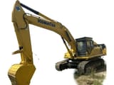 2023 Komatsu PC350LC-11 crawler excavator, side profile view