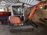 2002 Kubota KX101-3 mini excavator, side view