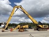 2009 Caterpillar 345C UHD crawler excavator side view