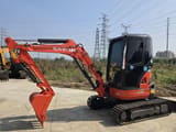 2024 Kubota U35 mini excavator, side view