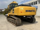 2023 Komatsu PC270-8 crawler excavator, rear three-quarter view
