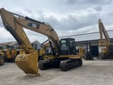 Caterpillar 330D2L crawler excavator, side view