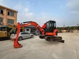 Paletli Ekskavatör Orijinal Japonya Kullanılmış Kubota Swing Boom Ekskavatör 6 Ton Kubota KX161 155 165 Mini Ekskavatör Kubota (2016)