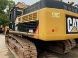 2010 Caterpillar 349D L crawler excavator rear three-quarter view