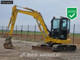 2024 Komatsu PC55MR-5 mini excavator, side profile view
