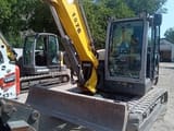 2017 Wacker Neuson ET90 crawler excavator, front three-quarter view