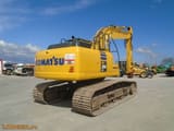 2015 Komatsu PC290LC-10 crawler excavator, rear three-quarter view