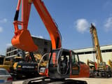 2022 Hitachi ZX200 crawler excavator, side view