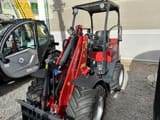 2025 Schäffer 2630 mini excavator, front three-quarter view