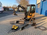 Berger Kraus BK2000NKSR mini excavator with attachments