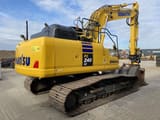 2023 Komatsu PC240LC-11 crawler excavator, rear three-quarter view