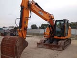 2022 JCB 150X LTDSV crawler excavator, front three-quarter view