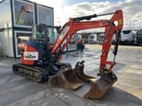 2023 Kubota U50-5 mini excavator, side view