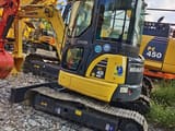 2024 Komatsu PC40 MR mini excavator, side view
