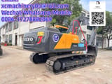 2022 Volvo EC210DL crawler excavator rear three-quarter view