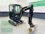 2023 Yanmar SV19 mini excavator, front three-quarter view