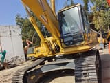 2025 Komatsu PC360-7 crawler excavator, front three-quarter view