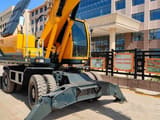 2023 Hyundai 210-9 wheel excavator, side view