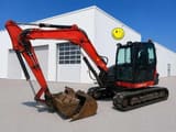 2018 Kubota KX080-4A crawler excavator, side view