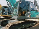 2018 Kobelco SK200D crawler excavator, side view
