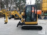 2014 Caterpillar 302.7DCR crawler excavator, side view