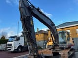 2015 Volvo EC250ENL crawler excavator, front three-quarter view