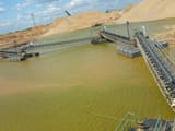 1996 ROHR KS 110 amphibious excavator, high-angle view