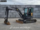 2021 Volvo ECR50F mini excavator, side profile view