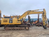 2015 Komatsu PC360LC-10 crawler excavator, side view