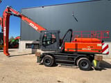 2023 Atlas 350MH material handler, side profile view