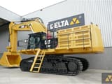 2014 Caterpillar 390FLME crawler excavator side view