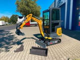 Kubota BK1250KSR mini excavator, side view