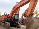 2017 Hitachi ZX470LCH5G crawler excavator, side view